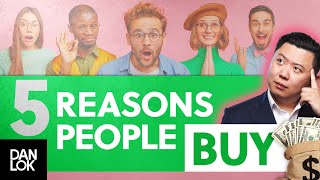 How To Sell Your Product Or Service  5 Reasons Why People Buy [upl. by Wiener646]