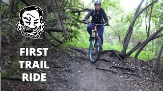 Your First MTB Trail Ride  Mountain Biking Explained EP3 [upl. by Llertnahs694]