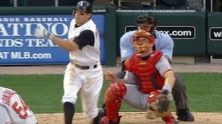 2005 ALDS Gm1 Podsednik connects for threerun homer [upl. by Lemert]