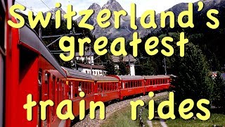 Great Swiss Train Rides [upl. by Artamas634]