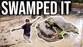 I SWAMPED MY BRAND NEW 2020 Maverick X3 MUD BASH 2020 [upl. by Aicirtac]