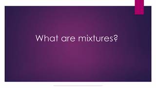 Grade 2 Science Mixtures [upl. by Adilem782]