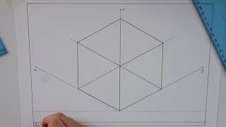 Cubo in Assonometria Isometrica [upl. by Daly]