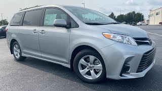 2020 Toyota Sienna LE Test Drive amp Walkaround [upl. by Chon]