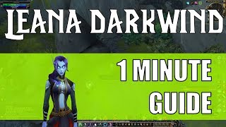 Leana Darkwind  Stormsong Valley Pet Battle 1 Minute Guide [upl. by Zannini480]