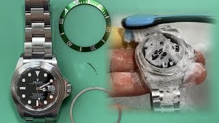 How to remove and assemble ROLEX Submariner bezel [upl. by Emilee70]