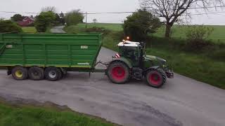 O’Donoghue agri contractor’s picking up silage 2022 in Ballinadee [upl. by Aron]