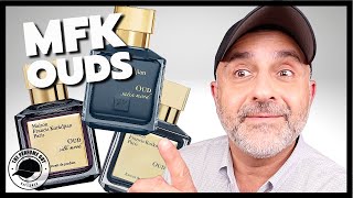 MAISON FRANCIS KURKDJIAN OUDS RANKED  Oud Extrait Oud Silk Mood Oud Satin Mood Velvet Cashmere [upl. by Edgard]