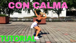 TUTORIAL “CON CALMA”  Salsa basics Cumbia steps squatting and spotting [upl. by Neelra]