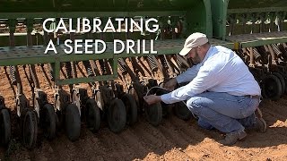 Seed Drill Calibration [upl. by Tnilc]