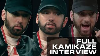 Full Interview Eminem about Kamikaze MGKs diss Joe Budden Tyler the Creator and more 2018 [upl. by Jillene]