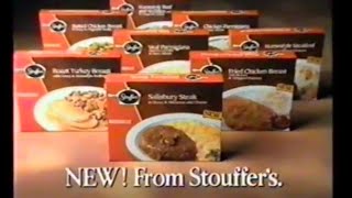 1991 Stouffers Meals quotHomestyle Favoritesquot TV Commercial [upl. by Onitsuaf]