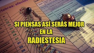 PIENSA ASÍ PARA PRACTICAR RADIESTESIA [upl. by Ilbert]