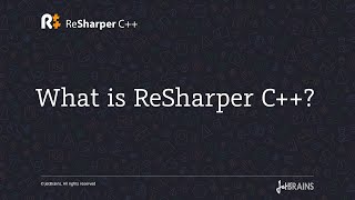 What is ReSharper C [upl. by Ailgna349]