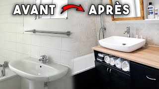 Rénovation Petite Salle de Bain ingénieuse [upl. by Ardyth736]