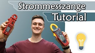 Strommesszange Tutorial Bedienung und Messungen  Geräte 3 [upl. by Drusi]