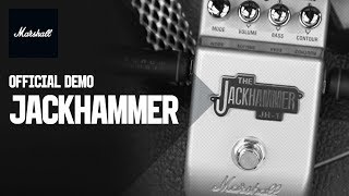 Marshall JH1 Jackhammer Pedal  Product Demo [upl. by Gnik]