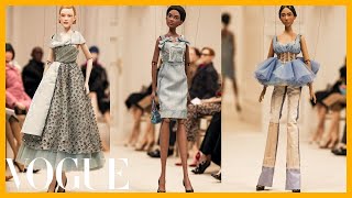 Inside Moschino’s Marionette Fashion Show and Being Black in Milan Fashion  Good Morning Vogue [upl. by Bryce849]