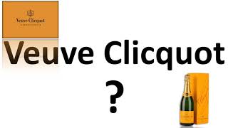 How to say Veuve Clicquot CORRECTLY French Champagne Pronunciation [upl. by Valery]