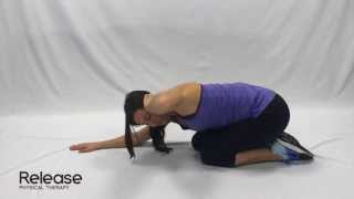 Thoracic Rotation Exercise for Upper Back [upl. by Anitsihc]