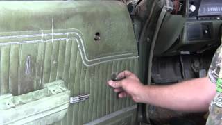 How to Replace a 6872 El Camino Window Glass Part 1 [upl. by Aikaz]