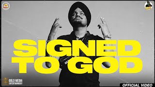 Signed To God Official Video Sidhu Moose Wala  Steel Banglez  The Kidd  RafSaperra  MooseTape [upl. by Hett]