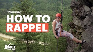 Rock Climbing How to Rappel [upl. by Kcirrad]