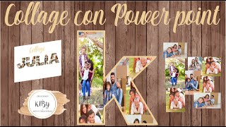 COMO REALIZAR COLLAGE EN POWER POINT [upl. by Gregorio]