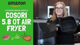 Air Fryer Review of the Cosori 58 QT Air Fryer [upl. by Roht]