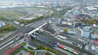 Osnabrück Hauptbahnhof DJI AIR 2Drohne [upl. by Frick]