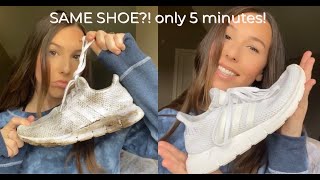 How to Clean White Shoes No Bleach [upl. by Nordek868]