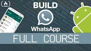 Native Android App Tutorial WhatsApp Clone [upl. by Kirimia]