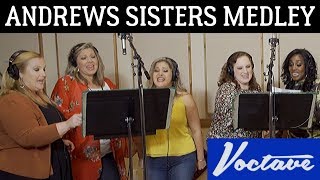 Andrews Sisters Medley  Voctave A Cappella Cover [upl. by Ayidan125]