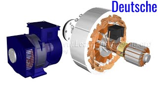 Wie funktioniert ein Wechselstromgenerator [upl. by Mathe]