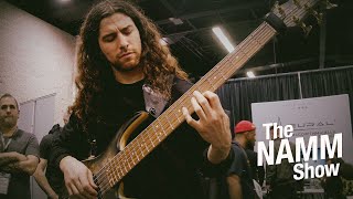 NAMM 2020 Jared Smith Archspire [upl. by Hsara114]