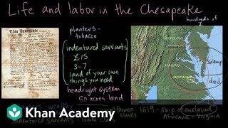 Jamestown  life and labor in the Chesapeake [upl. by Ecnedac295]