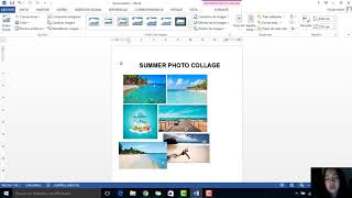 TUTORIAL DE COMO HACER UN COLLAGE EN WORD [upl. by Mcnutt14]