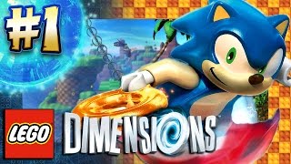 Lego Dimensions PS4 Pro  Sonic Level Pack Part 1 Green Hill Zone 4K 60FPS [upl. by Aramahs859]