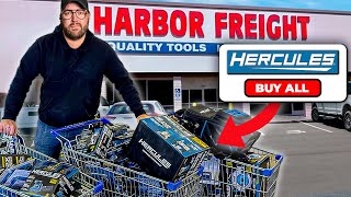 I Bought Every Hercules Tool at Harbor Freight [upl. by Kcirtap]