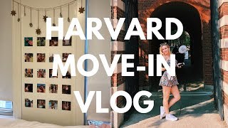 COLLEGE MOVEIN VLOG Freshman Year at Harvard University [upl. by Faulkner]