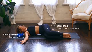 How to do a Thoracic Rotation stretch [upl. by Chill410]