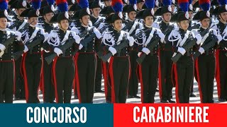 Concorso Allievi Carabinieri come e cosa studiare per superarlo [upl. by Eitirahc]