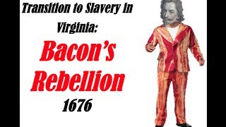 Bacons Rebellion APUSH Review [upl. by Liana]