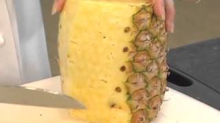 How to Peel and Core a Pineapple [upl. by Yesllek]