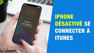 3 Solutions iPhone désactivé se connecter à iTunes 2023 [upl. by Oir]