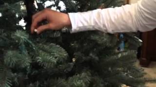 Super easy way to fix your GE prelit Christmas trees dead light strand [upl. by Neibart]