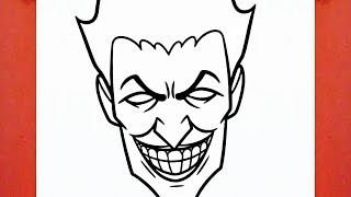 HOW TO DRAW THE JOKER [upl. by Elades]