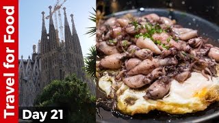 Barcelona Food Tour at LA BOQUERIA and Sagrada Familia  Barcelona Spain Travel Guide [upl. by Heida178]