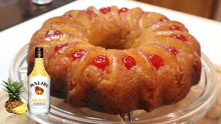 Malibu Pineapple Upside Down Cake [upl. by Grunberg]