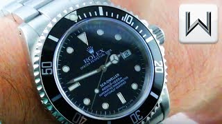 Rolex Sea Dweller 4000 40mm Reference 16600 Luxury Watch Review [upl. by Bron]